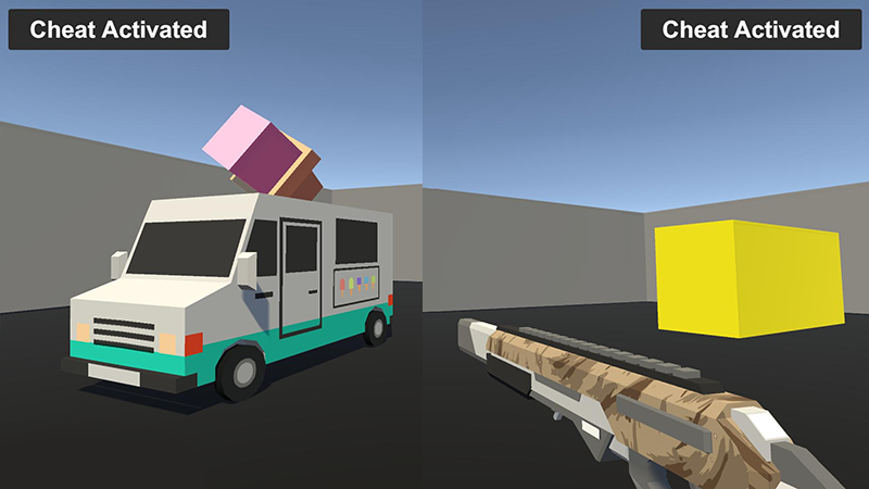 Image showing a car spawned in front of the player